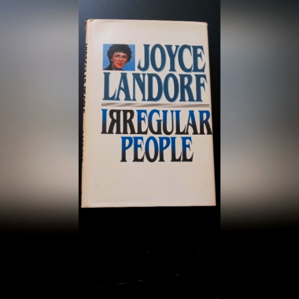 Joyce Landorf - Irregular People (Hardcover Book) - White & Blue Cover